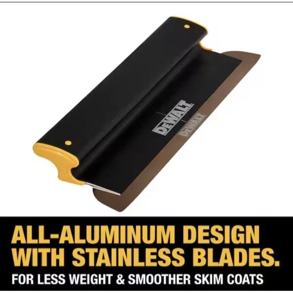 DEWALT 16 in. Skimming Blade-Replaceable Stainless Steel Blade Insert 16"